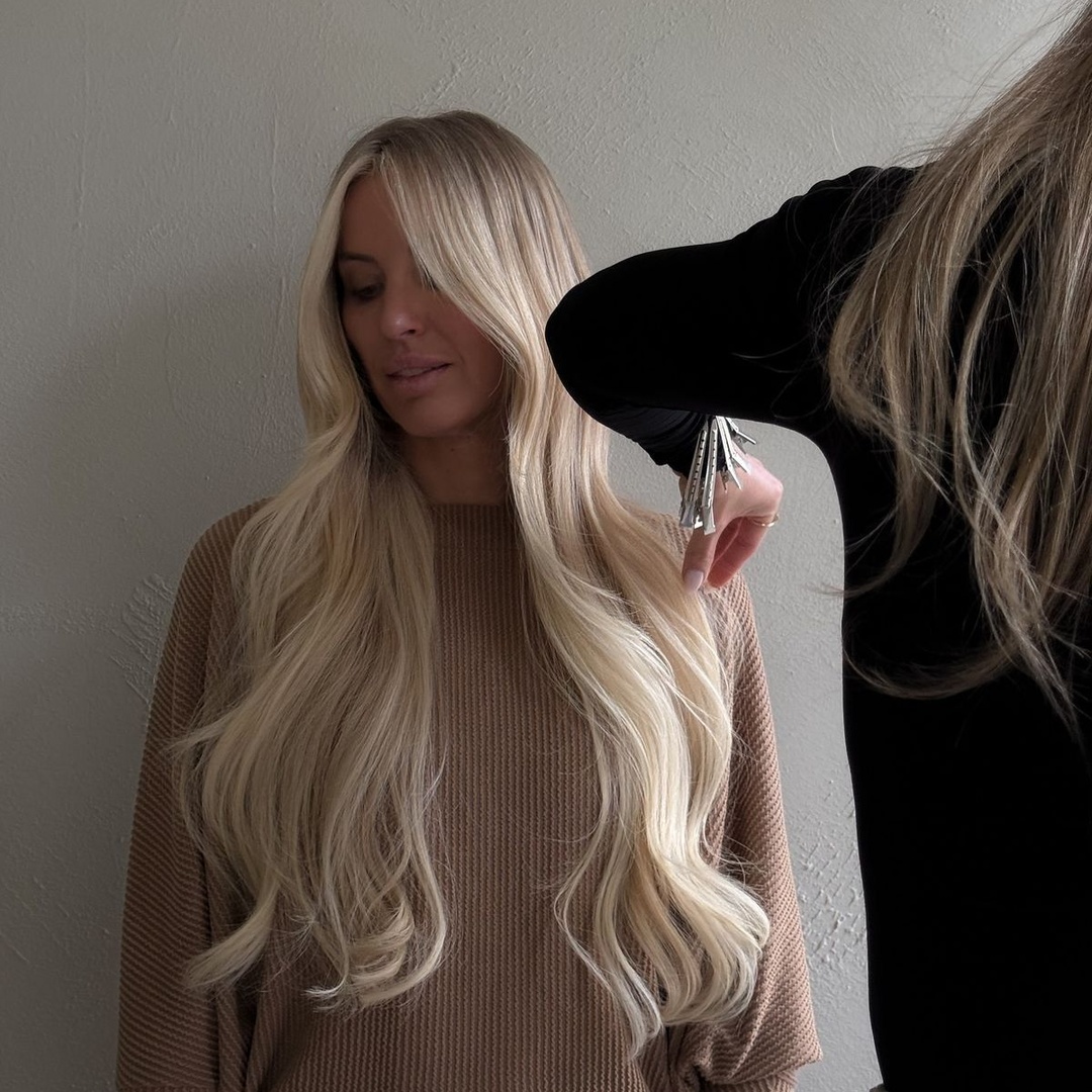 Extensiones adhesivas resultado